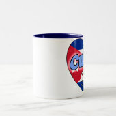 Cuban Girl ツートーンマグカップ (中央)