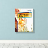 Cuban Photo of Old Havana Habana | Bodegita |  キャンバスプリント (インサイチュ (ウッドフロア))