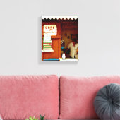 Cuban Photo of Old Havana Habana | Cafe | キャンバスプリント (インサイチュ (リビング))