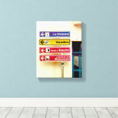 Cuban Photo of Old Havana Habana | Directions |  キャンバスプリント (インサイチュ (ウッドフロア))