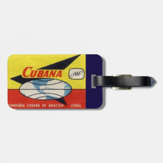 Cubanaのアールデコの30年代の荷物のラベル ラゲッジタグ
