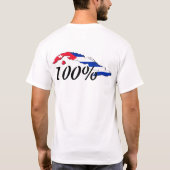 Cubanoの100%年のTシャツ Tシャツ (裏面)