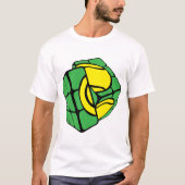 cube balle tennis rubi forme tシャツ (正面)