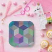 Cube III ペーパープレート (パーティー)