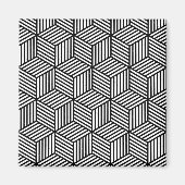Cube Lines マグネット (正面)