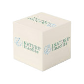 Cube "logo" 10cm フォトキューブ (裏面アングル)