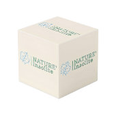 Cube "logo" 10cm フォトキューブ (正面アングル)