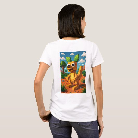Cuberoo - PineCraft Series - Pineapple Empire Tシャツ (裏面フル)