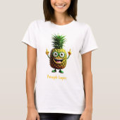 Cuberoo - PineCraft Series - Pineapple Empire Tシャツ (正面)