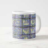 CUBES AND MORE CUBES ジャンボコーヒーマグカップ (正面右)