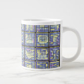 CUBES AND MORE CUBES ジャンボコーヒーマグカップ (右)