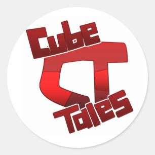 CubeTalesのステッカー ラウンドシール