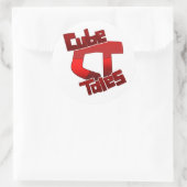 CubeTalesシール ラウンドシール (バッグ)