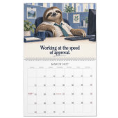 Cubicle Wildlife 2027 – 職場の日常 カレンダー (3月 2027)