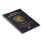 Cubierta del pasaporte de Armenia ノートブック (右側)