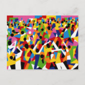 Cubism Dancing Party ポストカード (正面)