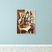 Cubismo キャンバスプリント (インサイチュ (ウッドフロア))