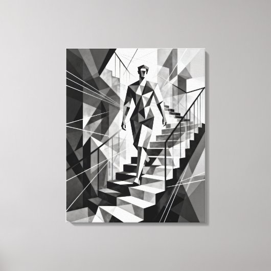 Cubismo キャンバスプリント (正面)