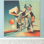 Cubismo キャンバスプリント (インサイチュ (ウッドフロア))