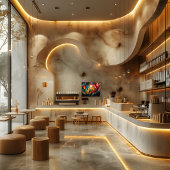 Cubismo: Árbol en Llamas ポスター