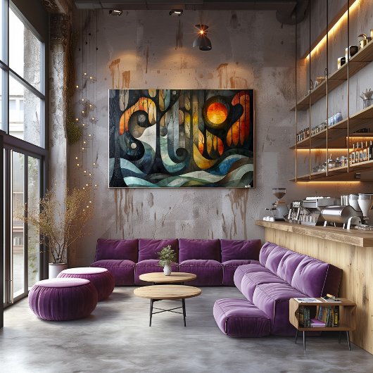 Cubismo: Bosque Enigmático ポスター