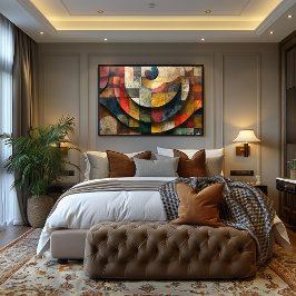 Cubismo: Danza de Colores y Formas ポスター