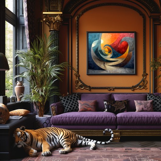 Cubismo: Mar de Hormigón ポスター