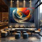 Cubismo: Mar de Hormigón ポスター