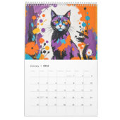Cubist Cats – Art Calendar 2026 カレンダー (1月 2026)