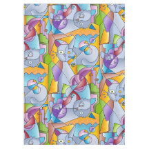 Cubist Cats - The Mininos