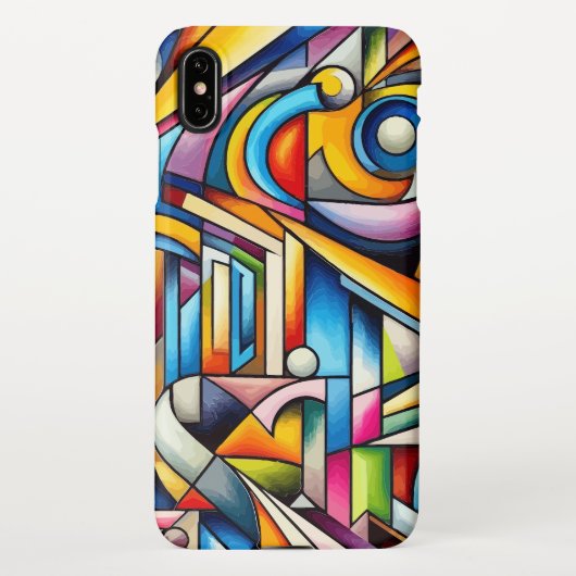 Cubist Dreams Picasso-Inspired iPhoneケース (裏面)