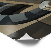 Cubist Harmony: Feline Violinist ポスター (コーナー)