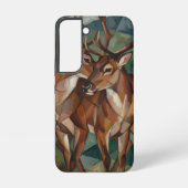 Cubist Style Reindeer Phone Case - Samsung Samsung Galaxyケース (裏面)