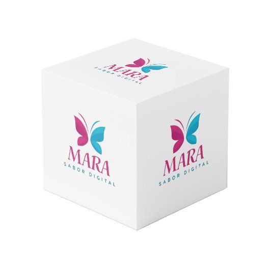 Cubo de Foto: Diseño Digital Mara フォトキューブ (正面アングル)