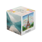 Cubo de fotos personalizado con recuerdos especial フォトキューブ (裏面アングル)