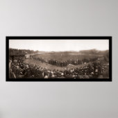 Cubs対タイガース野球写真1907 ポスター (正面)