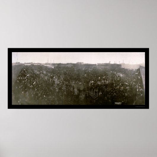 Cubs Soxシリーズ写真1906 ポスター (正面)