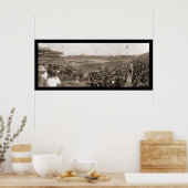 Cubs vホワイトソックス写真1909 ポスター (キッチン)