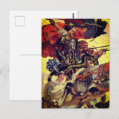 Cuchulain in Battle ポストカード (正面/裏面)