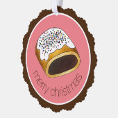 Cucidati Cuccidati Figイタリアン Christmas Cookie オーナメントカード (左)