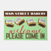 Cucidati Cuccidati Figイタリアン Christmas Cookie ドアマット (正面)