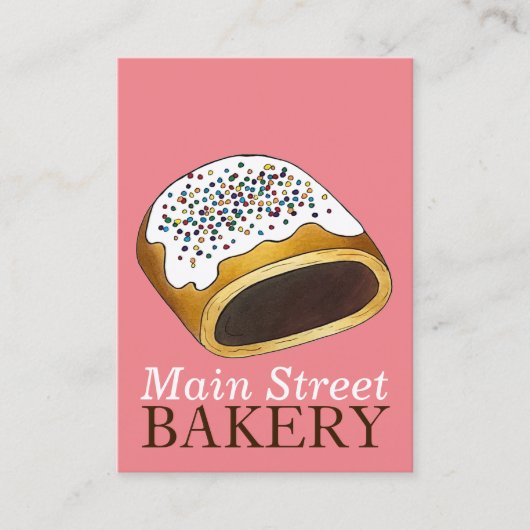 Cucidati Cuccidati Figイタリアン Christmas Cookie 名刺 (正面)