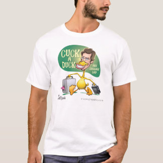Cuckベンの駐屯隊によるアヒルの漫画 Tシャツ