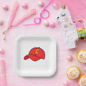 Cuck-a-donald-doo Party Plates ペーパープレート (パーティー)