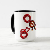 Cuckold Kaffee Tee Tasse マグカップ (正面左)