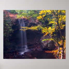Cucumber Falls, Ohiopyle state park, Pennsylvania ポスター