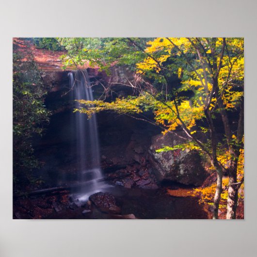 Cucumber Falls, Ohiopyle state park, Pennsylvania ポスター (正面)
