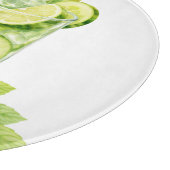 CUCUMBER & LIME THEMED TROPICAL SUMMER DRINK カッティングボード (角)