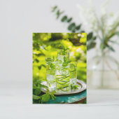 Cucumber Mint Water – Fresh Drink シーズンポストカード (スタンド正面)