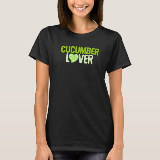 Cucumber Pickle Cucumber Vegan Farmer Tシャツ (正面)